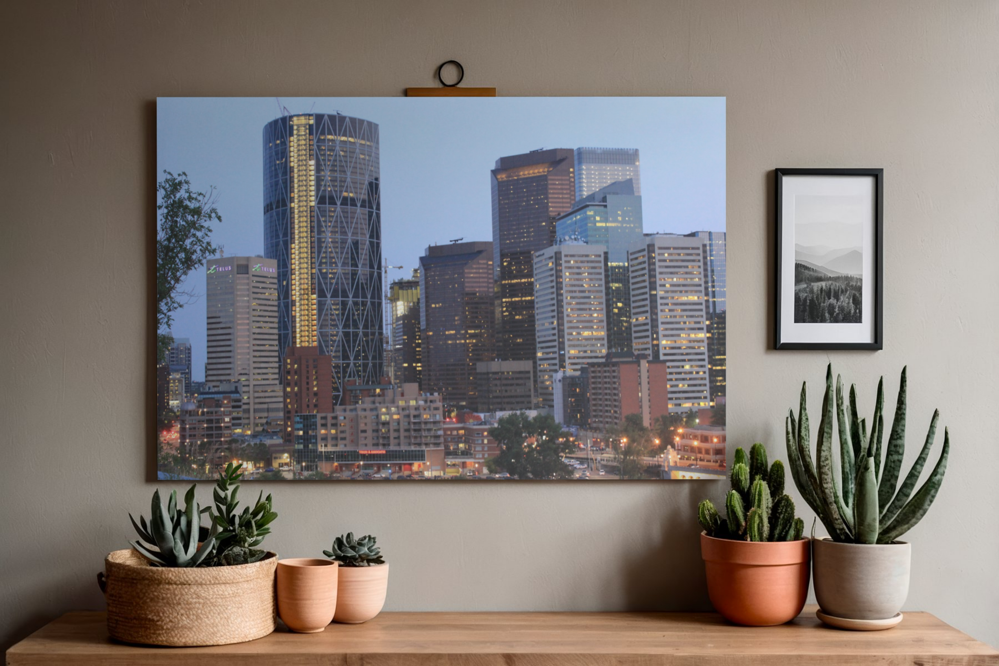 Calgary Skyline Print